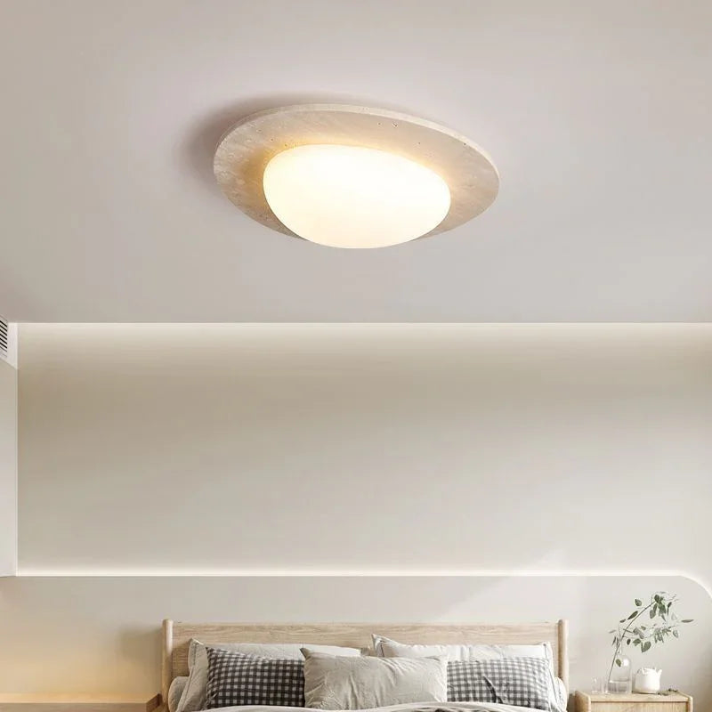 Camilla Travertine Ceiling Lamp