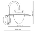 Karylle Outdoor Wall Light