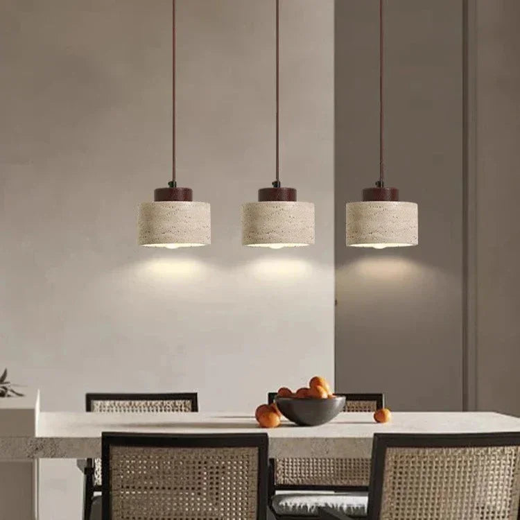 Janette Travertine Pendant Lamp