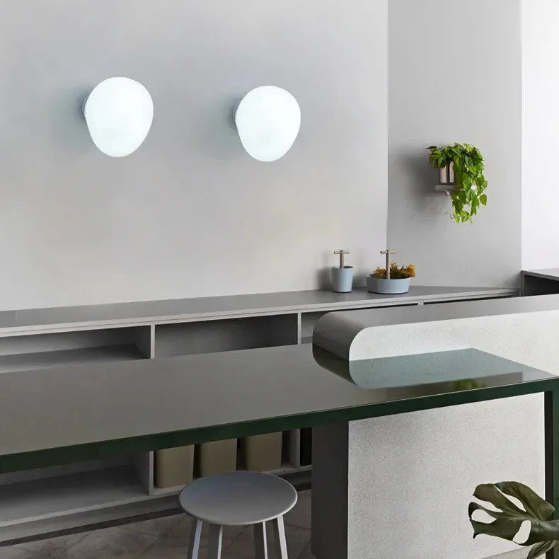 Abby Glass Egg Wall Lamp