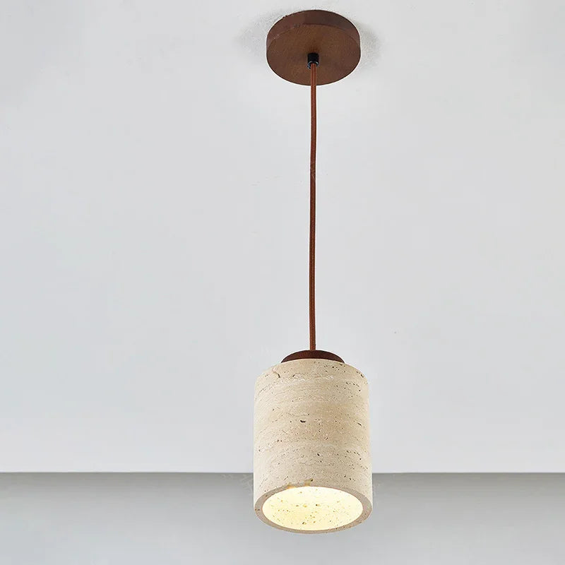 Janette Travertine Pendant Lamp