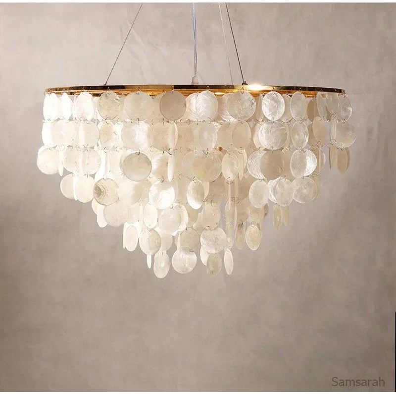 Seashell Pendant Chandelier