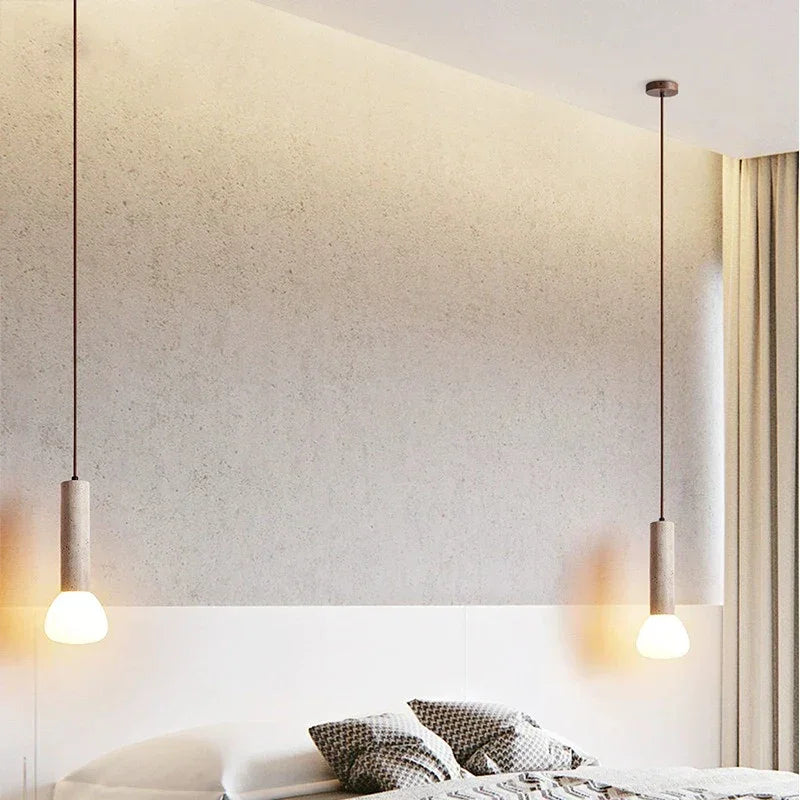 Maureen Travertine Pendant Lamp