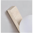 Abigail Travertine Wall Lamp