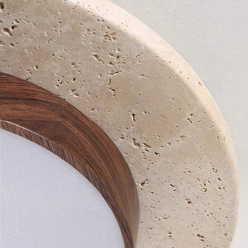 Misteha Travertine Ceiling Lamp
