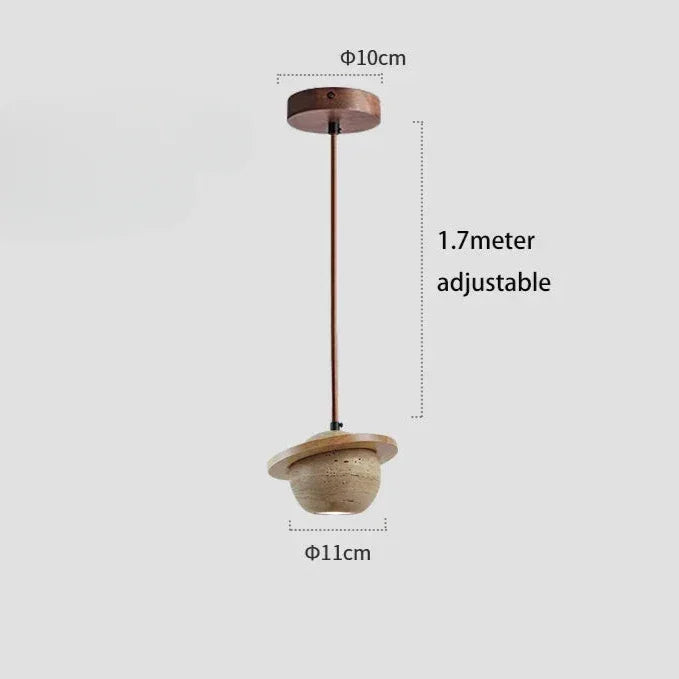 Heidi Travertine Pendant Lamp