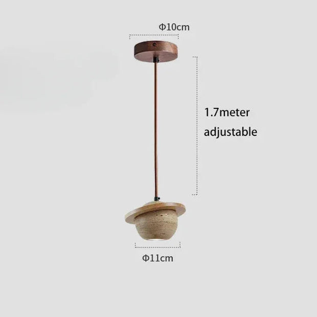 Heidi Travertine Pendant Lamp