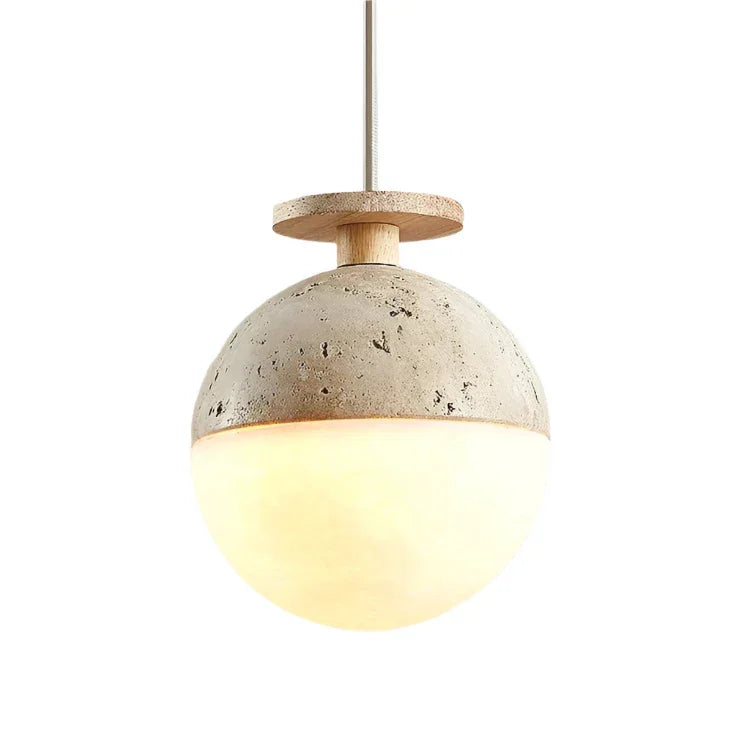 Georgina Travertine Pendant Lamp