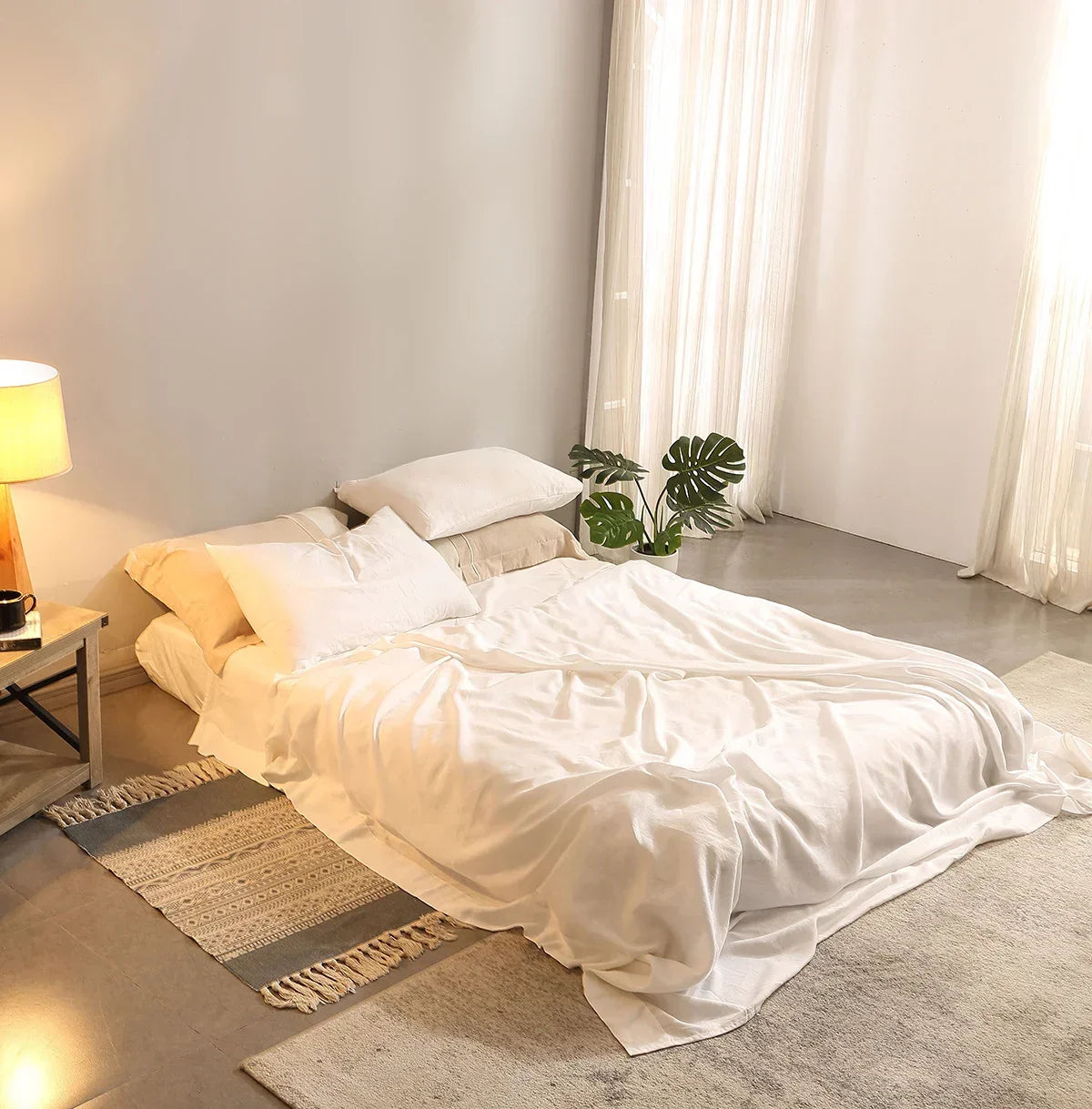 Annie Pure Linen Bedding Set