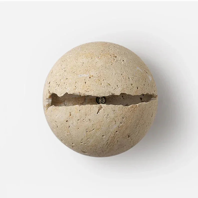Blake Travertine Wall Lamp