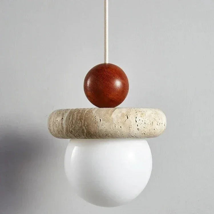 Jenna Travertine Pendant Lamp