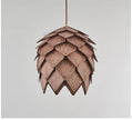 Mia Wood Pine Cone Chandelier