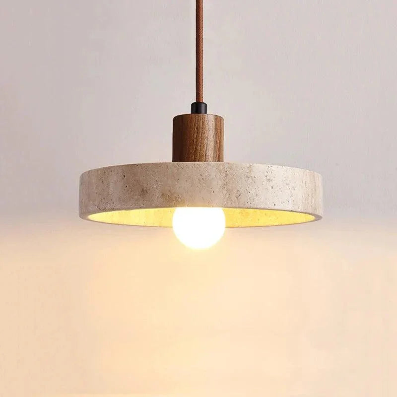 Ryne Travertine Pendant Lamp