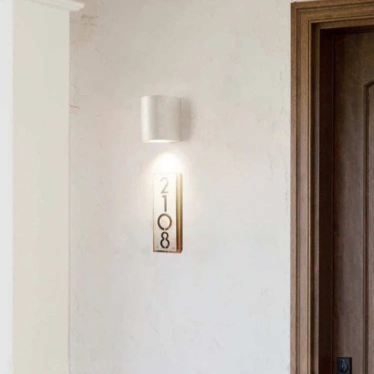 Adamaris Cement Outdoor Wall Lamp