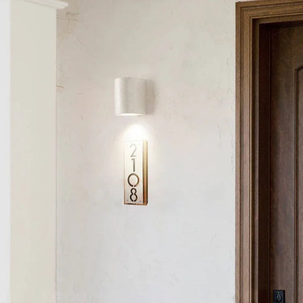 Adamaris Cement Outdoor Wall Lamp