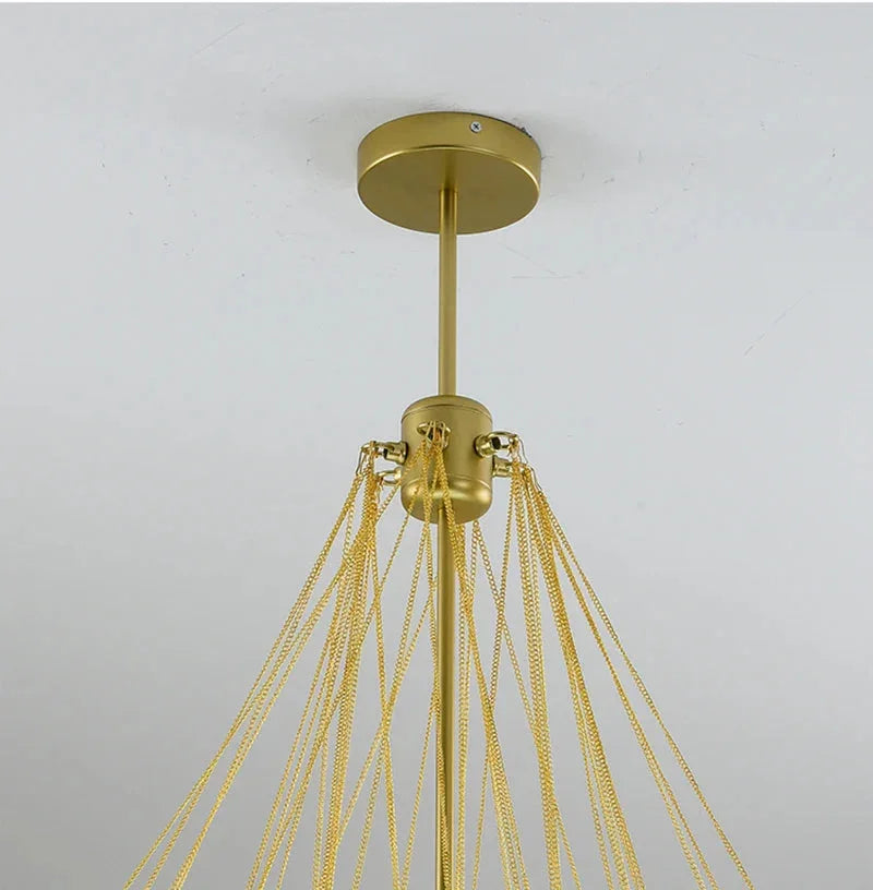 Karlene Frosted Ball Chandelier