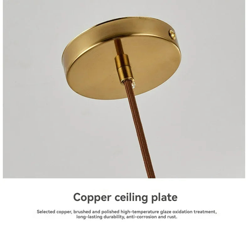 Mia Wood Pine Cone Chandelier