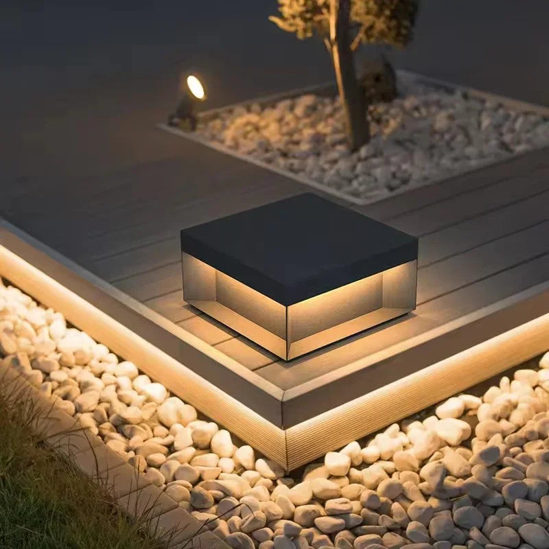 Abbie Solar Pillar Light