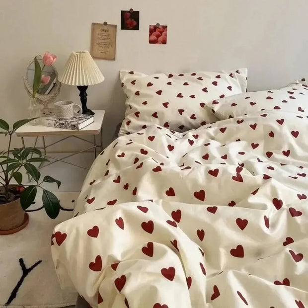 Love Heart Bedding Set