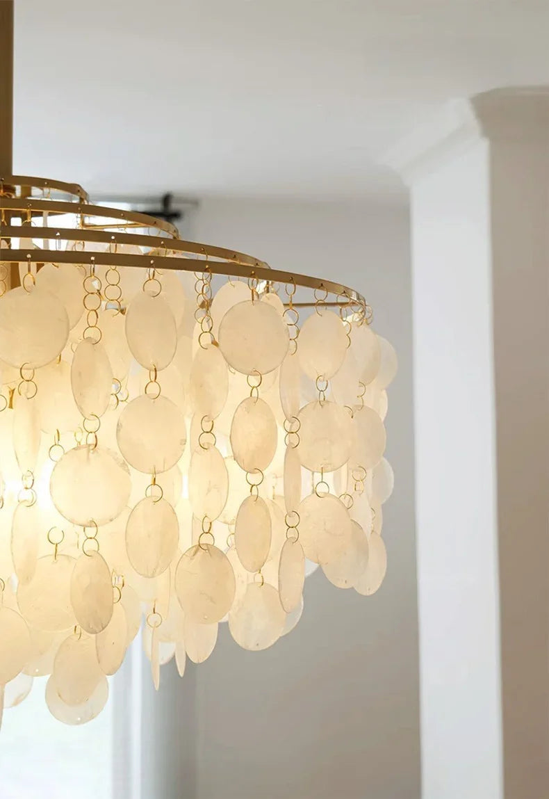 Seashell Pendant Chandelier