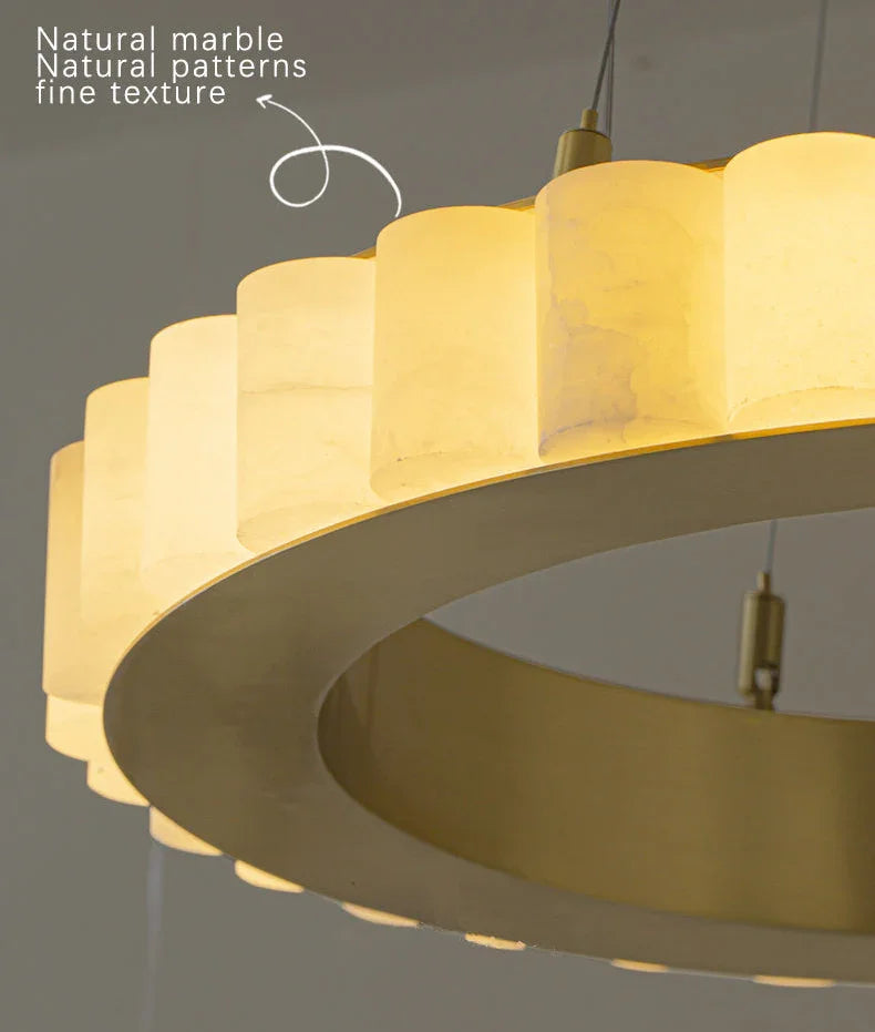 Capri Marble Chandelier