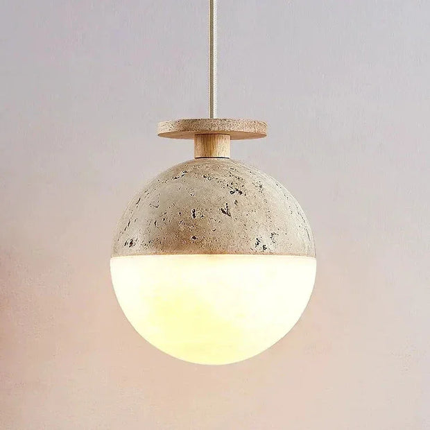 Georgina Travertine Pendant Lamp