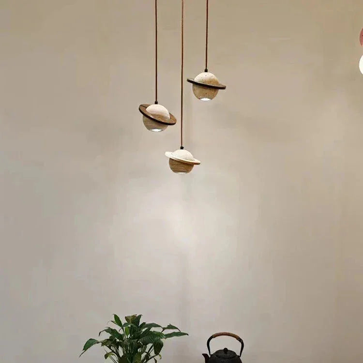 Heidi Travertine Pendant Lamp