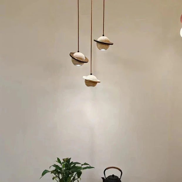 Heidi Travertine Pendant Lamp