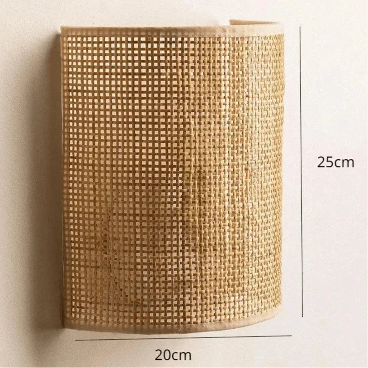 Jody Rattan Wall Lamp