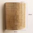 Jody Rattan Wall Lamp