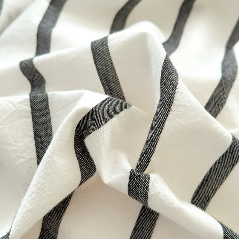 Stripped Bedding Set
