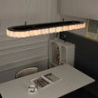 Capri Ovalo Marble Chandelier