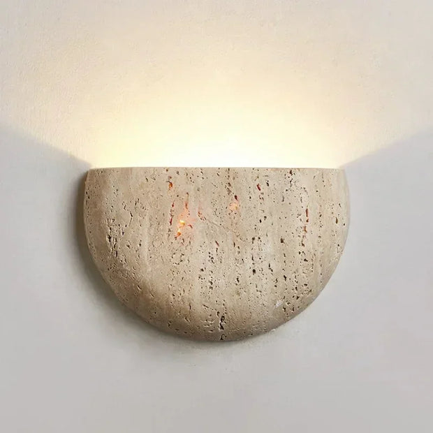Ballone Travertine Wall Lamp