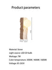 Koda Travertine Wall Lamp