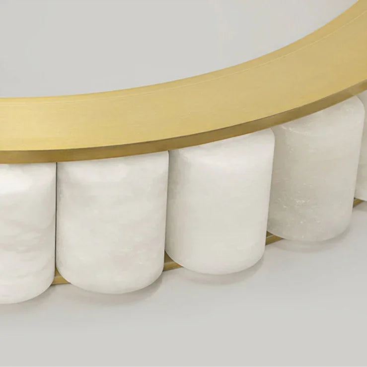 Capri Ovalo Marble Chandelier