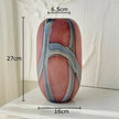 Hamish Striped Glass Vase