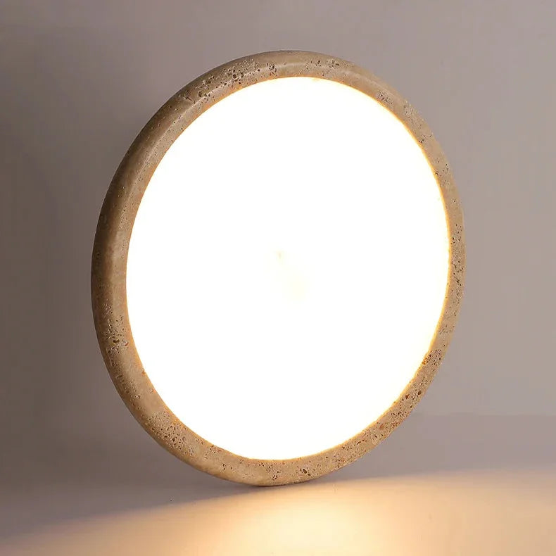 Monica Travertine Ceiling Lamp