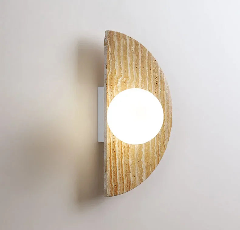 Manelli Travertine Wall Lamp
