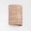 Azrel Travertine Wall Lamp