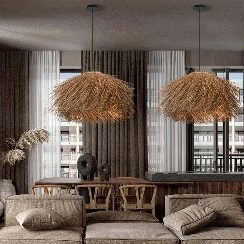 Fulidhoo Rattan Pendant Light
