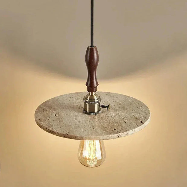 Gaia Travertine Pendant Lamp