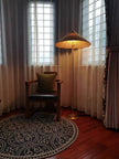 Akira Rattan Floor Lamp