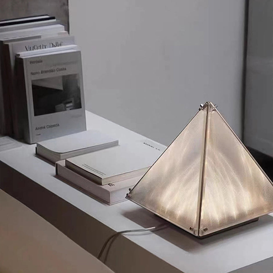 Pyramid Table Lamp