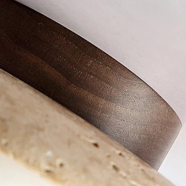 Anabelle Travertine Ceiling Lamp