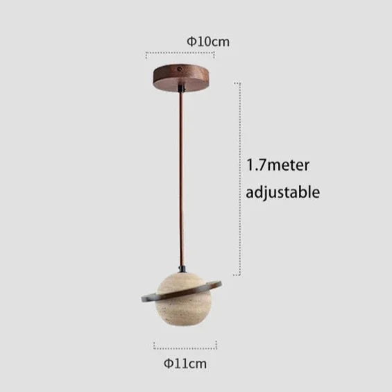 Heidi Travertine Pendant Lamp