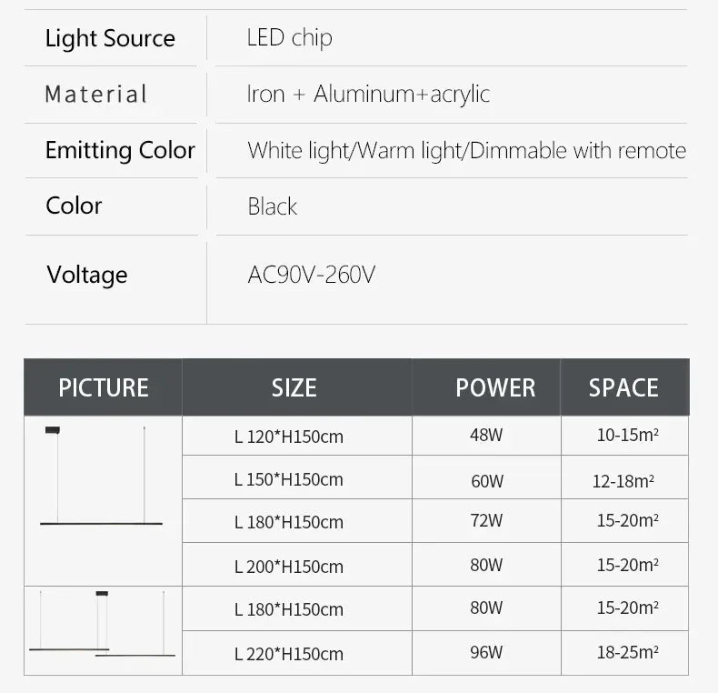 Mavie Minimalist Pendant Light