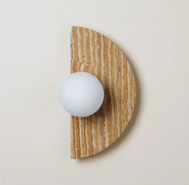 Manelli Travertine Wall Lamp