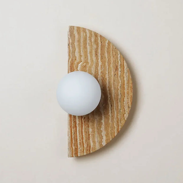 Manelli Travertine Wall Lamp