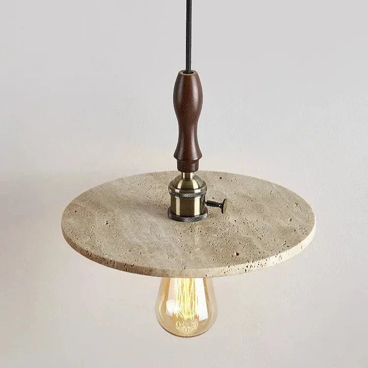 Gaia Travertine Pendant Lamp