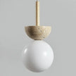 Audrey Travertine Pendant Lamp